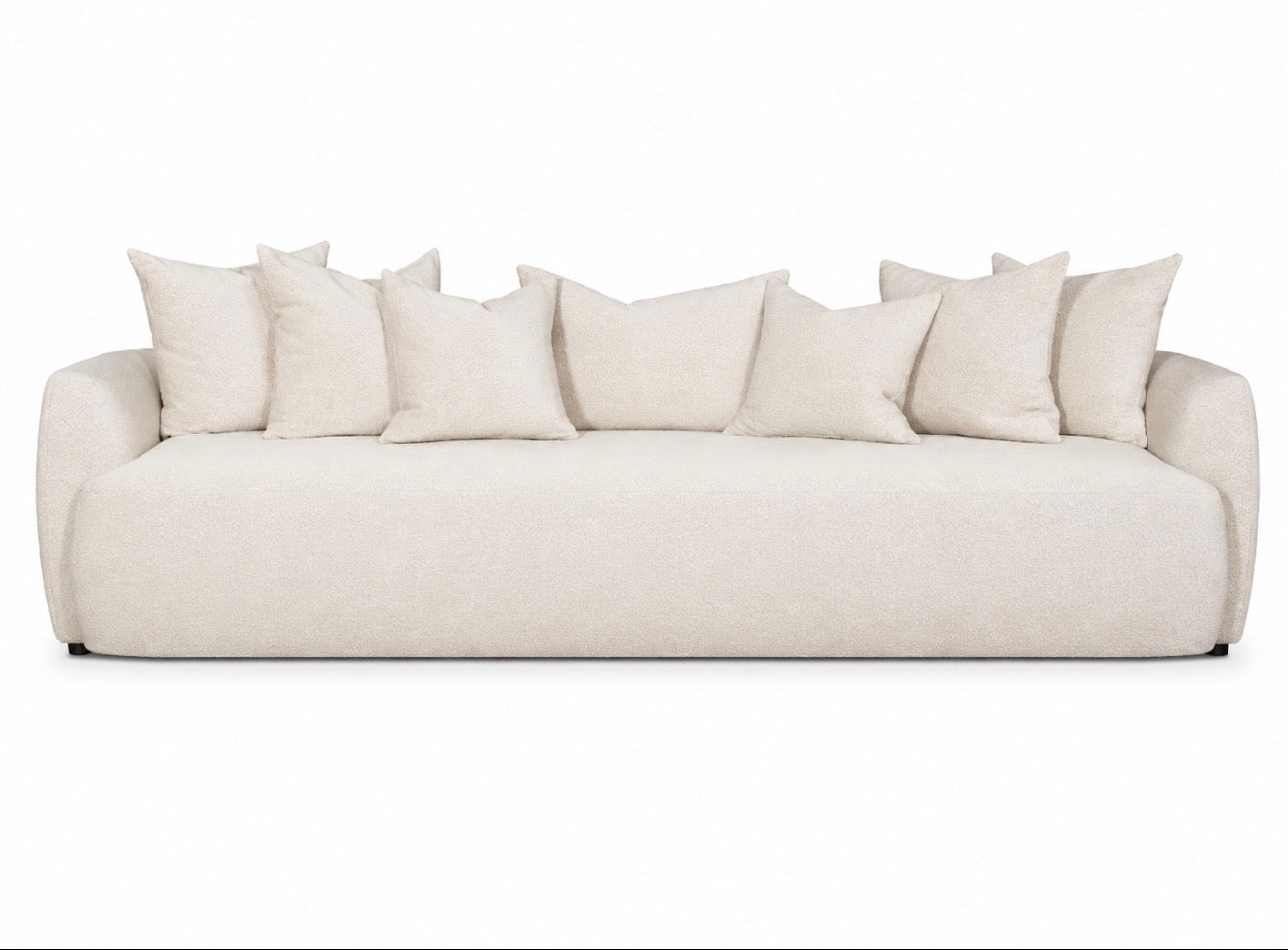 Luxury curved sofa